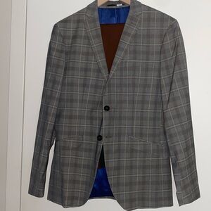 Selected Homme Suit jacket NWT plaid 36R